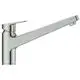 Chrome Küchenarmatur von Ideal Standard mit einem langen Auslauf und einem ergonomischen Hebel zur Steuerung des Wasserdurchflusses.